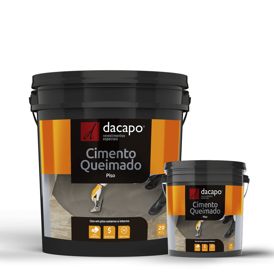 CIMENTO QUEIMADO PISO CONCRETO 20KG DACAPO