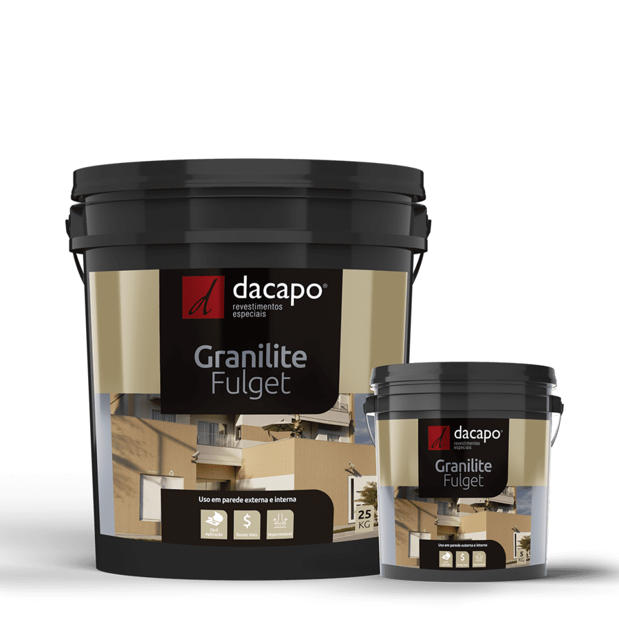 GRANILITE FULGET PLATINA 25 KG DACAPO - UN