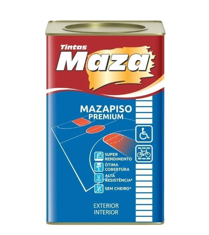 MAZA SUPER PISO PREMIUM VERMELHO SEGURANCA 18L
