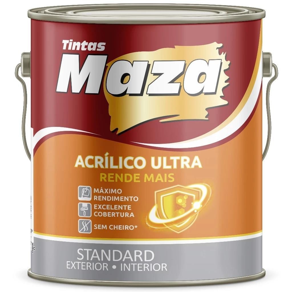 MAZA ACRÍLICO ULTRA TOMATE SECO 3,6L